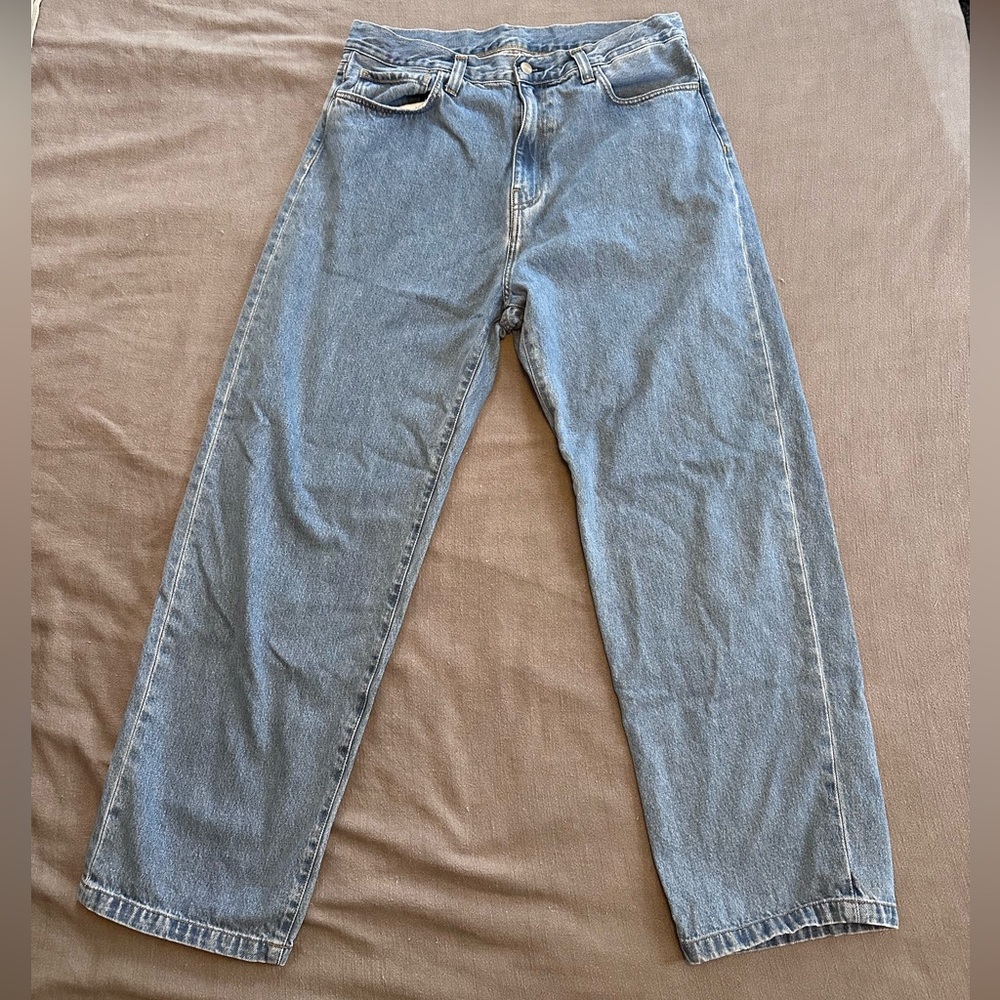Carhartt WIP Landon Pant - Heavy Stone Washed Blue